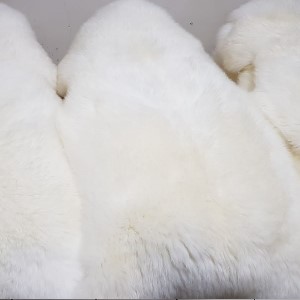 Schapenvacht wit tapijt groothandel fabrikant looierij Polen